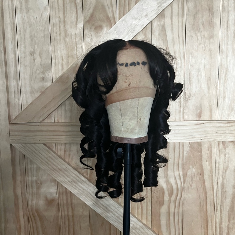 Curtain Bang Wig| Subella Hair| WORN ONCE!!